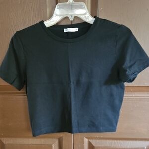 Zara Classic Black Top